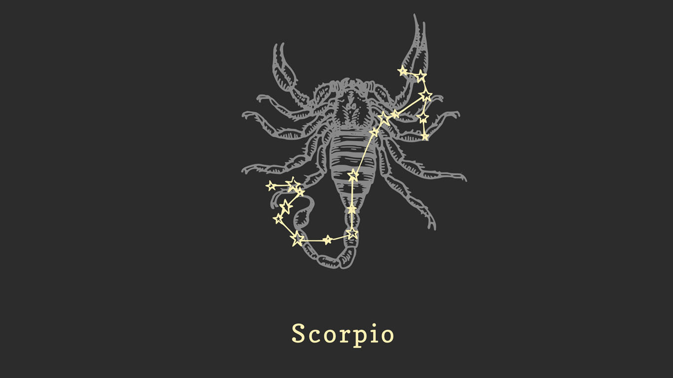 Desenho de escorpião