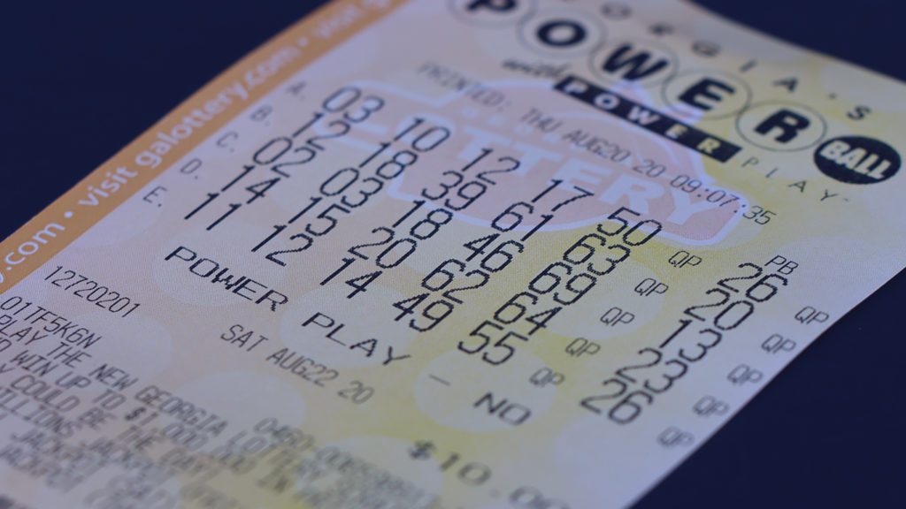 Como jogar na loteria dos Estados Unidos: bilhete de loteria do powerball dos estados unidos