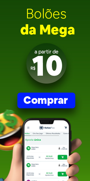 banner da mega-sena falando que o bolao tem custo de R$10